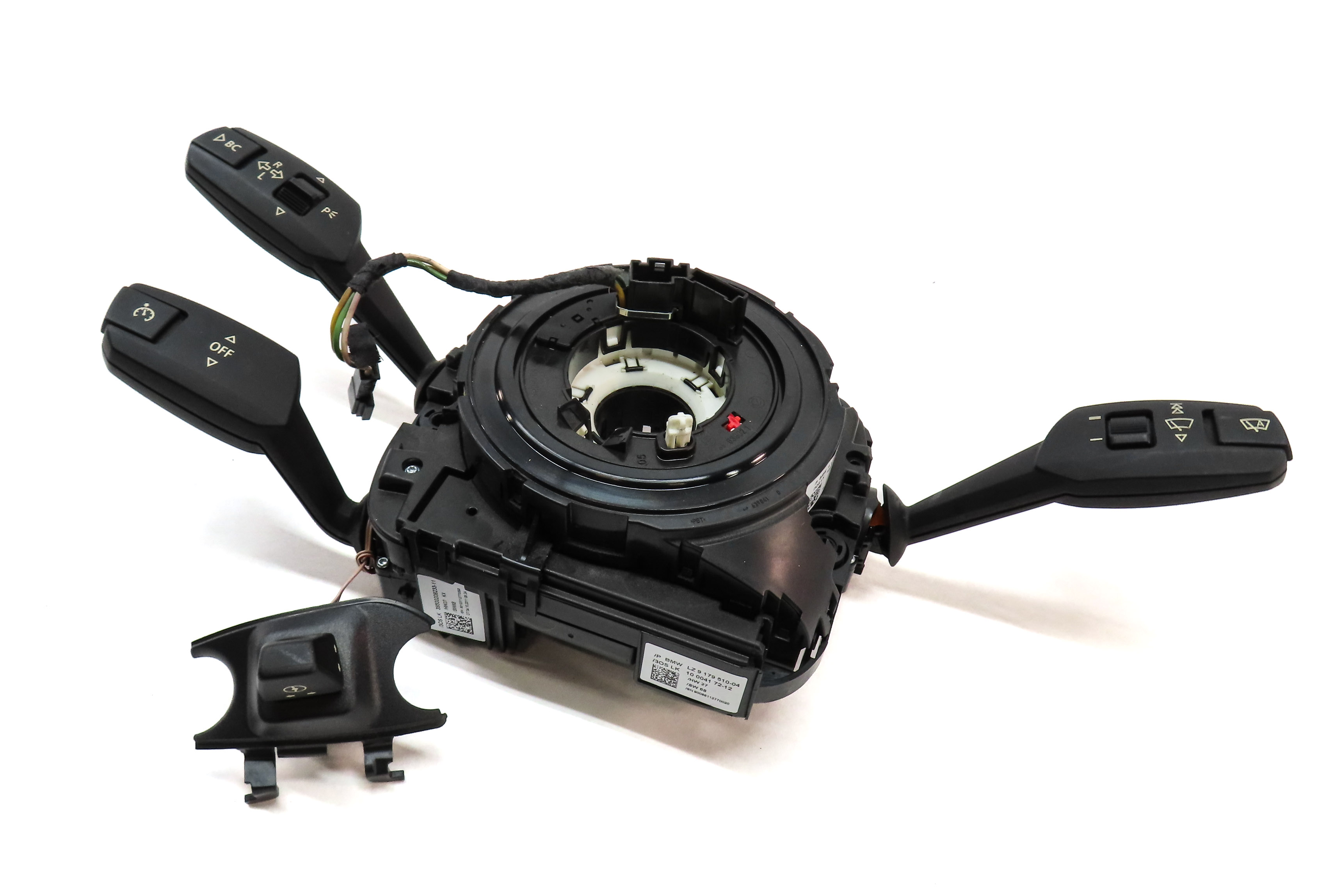 10-14 BMW X6M E70 STEERING COLUMN WIPER CRUISE BLINKER COMBINATION SWITCH — exact item pictured